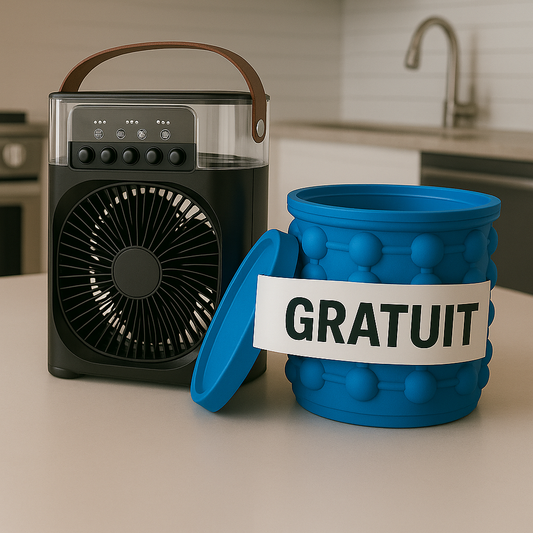 Pack VentiFresh | Ventilateur à Glaçon + Bucket OFFERT !